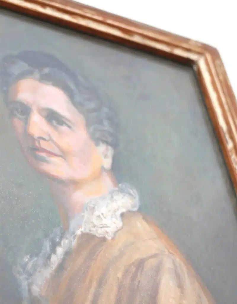 A Portrait of Margaret Robins at Chinsegut Hill Historic Site A Portrait Painting of Margaret Robins at Chinsegut Hill Historic Site