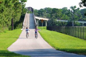 Cycling the Suncoast Trail