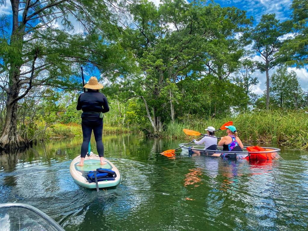 kayaking