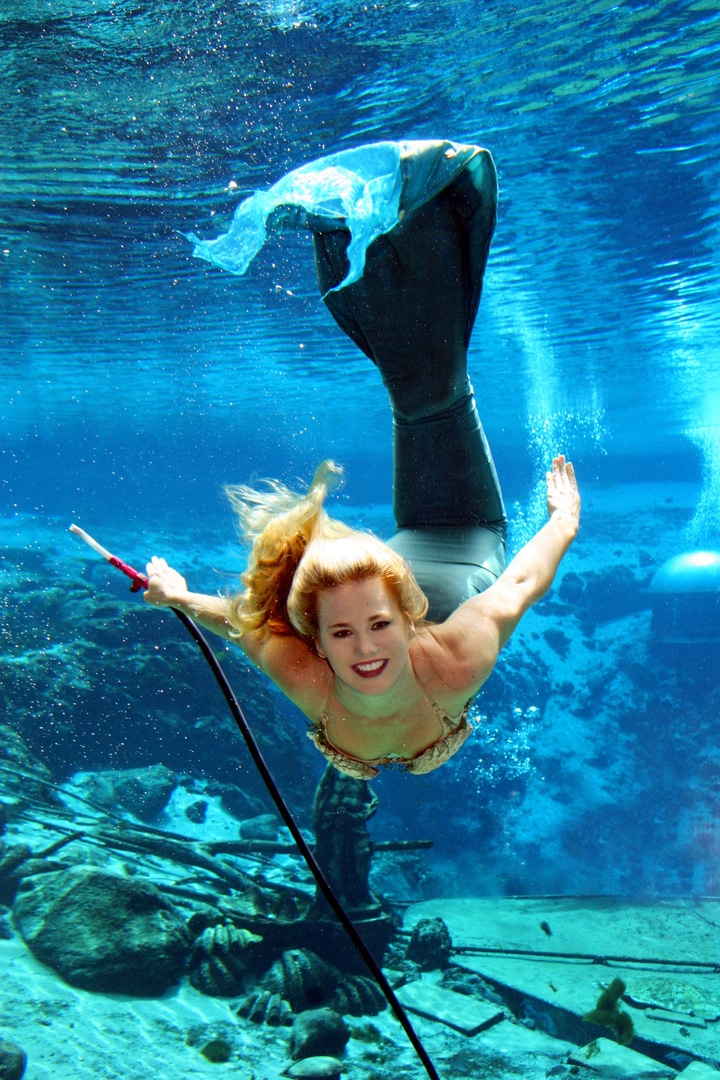 Weeki Wachee Mermaid Kristy on Florida's Adventure Coast
