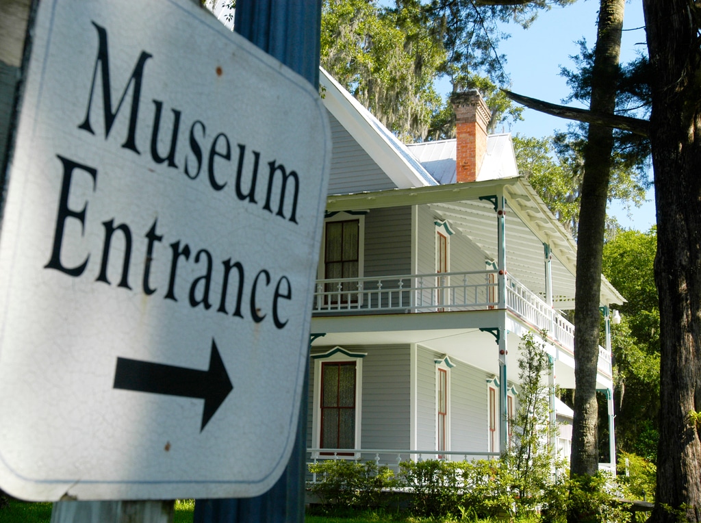 May Stringer Museum Entrance