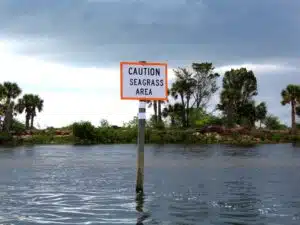 Seagrass sign