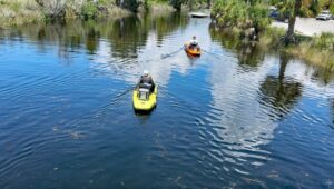 kayaking Jenkins Creek