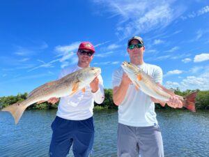 two men fishing